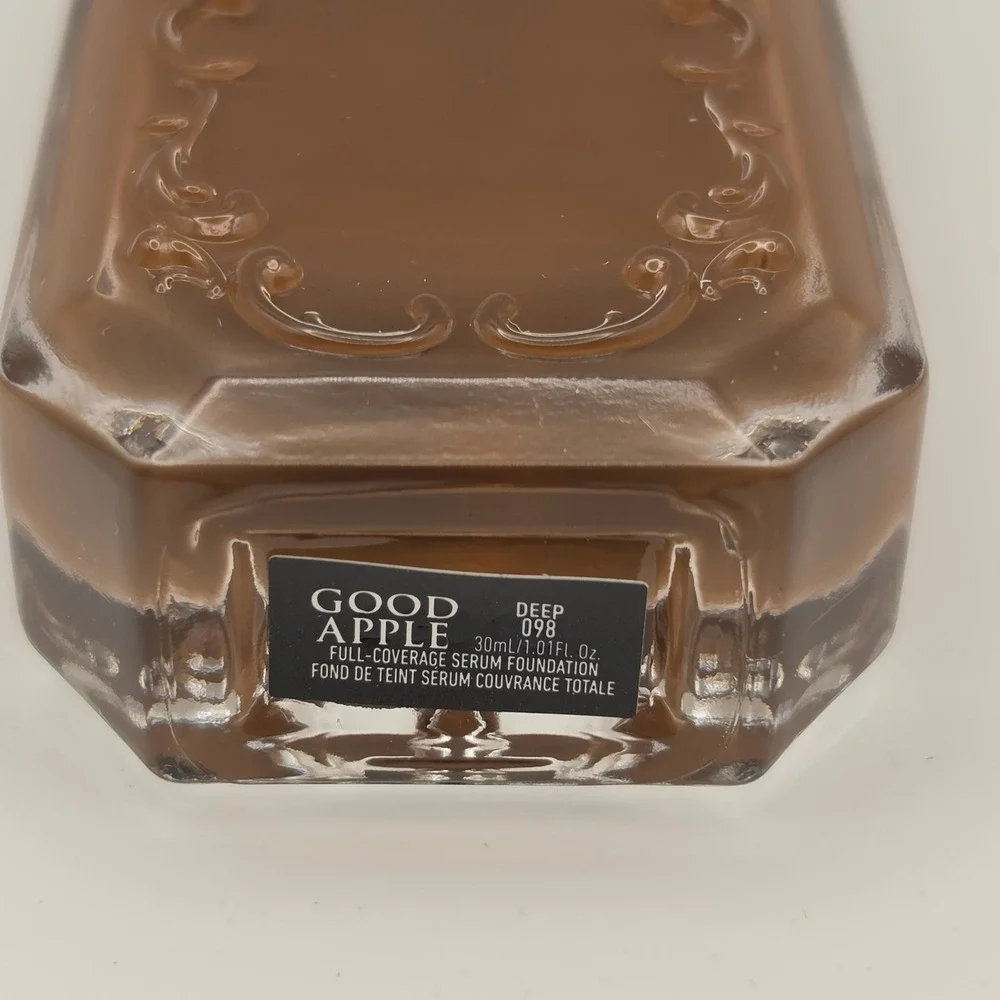 Lot of 2 KVD Beauty Good Apple Serum Foundation Deep 098 Full Coverage 1.01oz